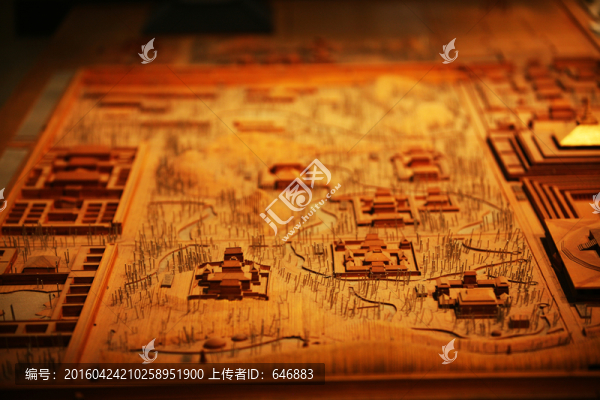 白馬寺模型,洛陽(yáng)佛教寺廟