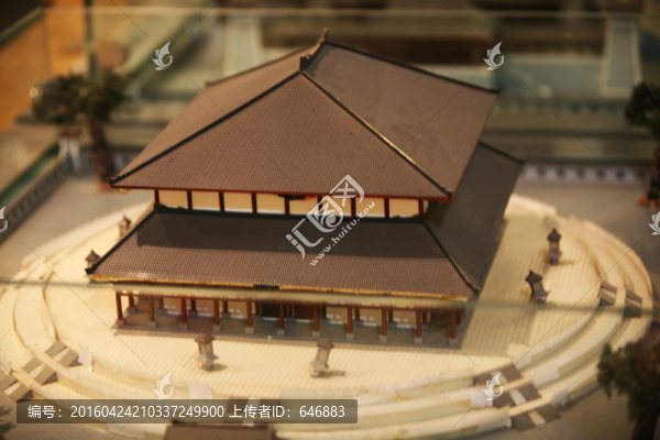 白馬寺模型,洛陽(yáng)佛教寺廟