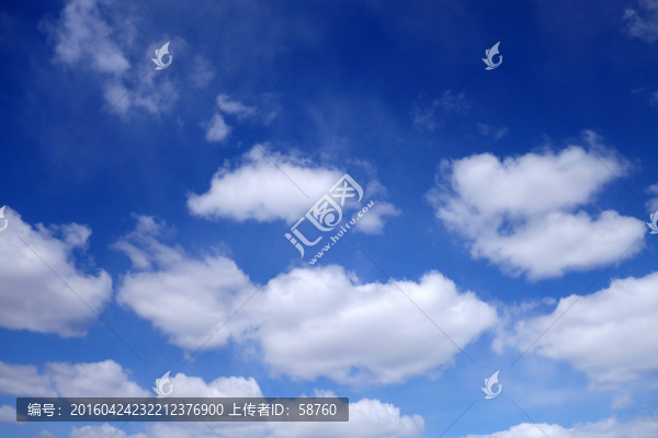 藍天白云
