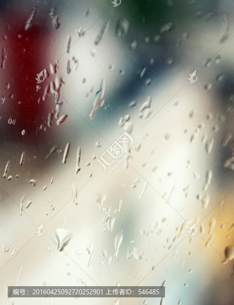 雨滴,窗戶
