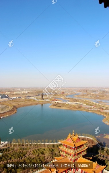 黃河樓上看黃河