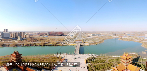 黃河樓上看黃河
