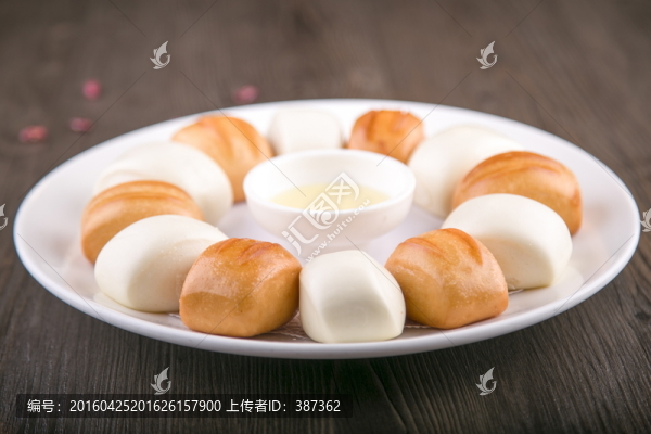 雙色饅頭