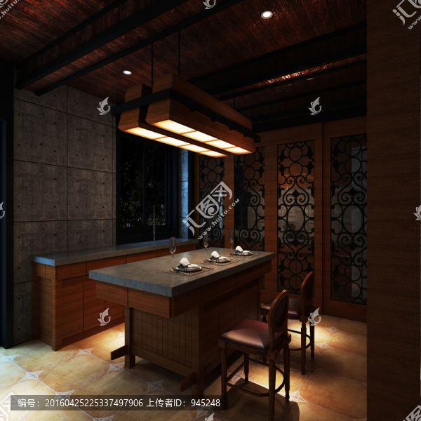 簡約大氣餐廳02