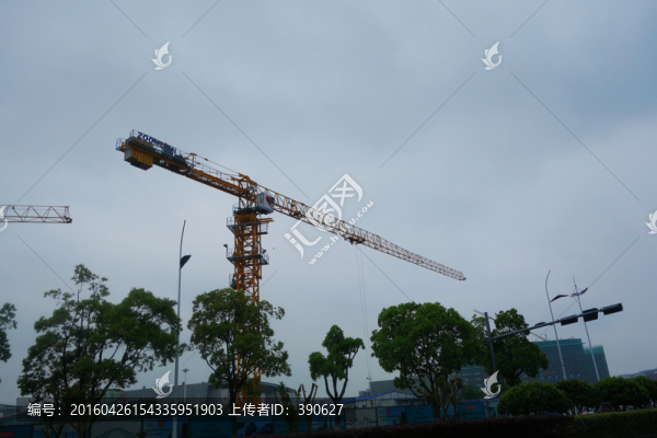 城市建筑工地