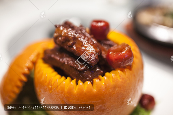 意境菜南瓜小排