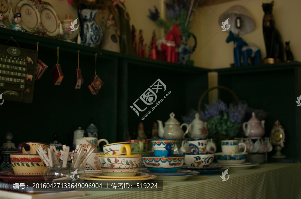 茶具櫥窗