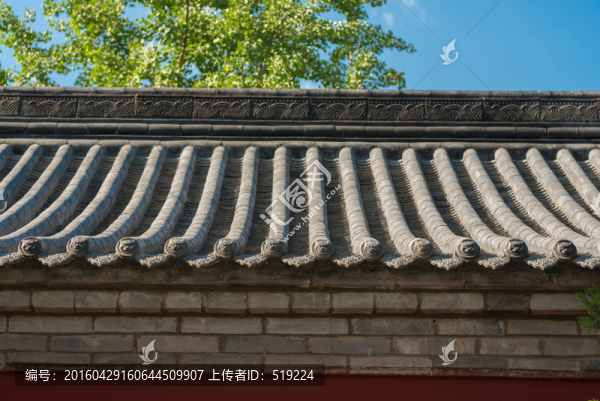 古建筑房檐