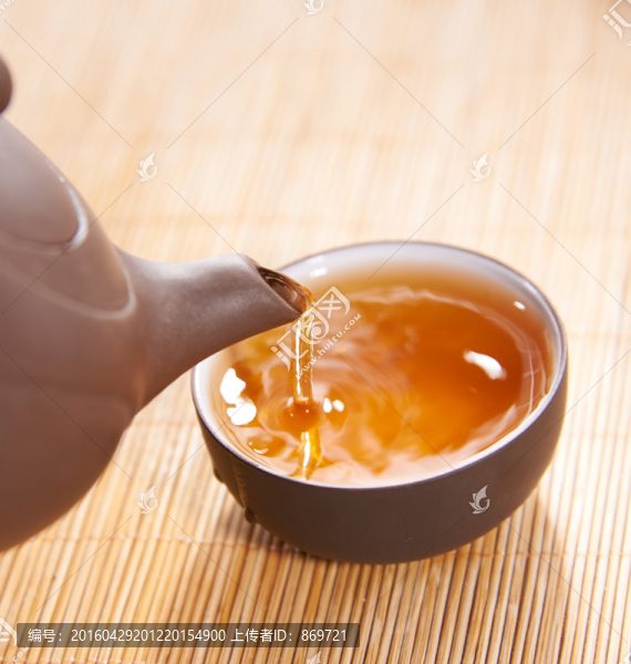 沖泡的茶湯