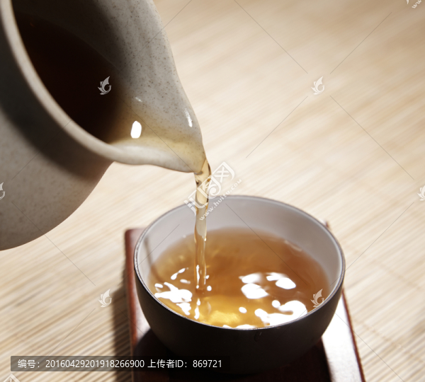 倒茶