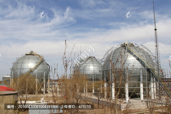 化工廠,儲油罐,成品油罐