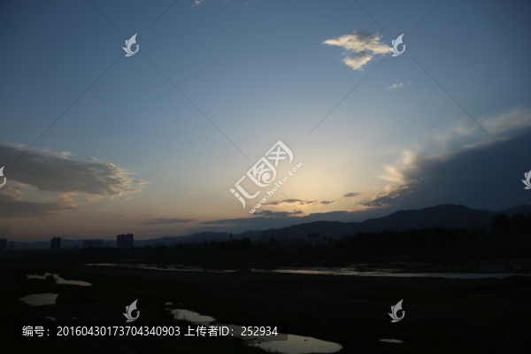 夕陽