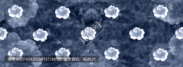 灰色調(diào)冷感花型