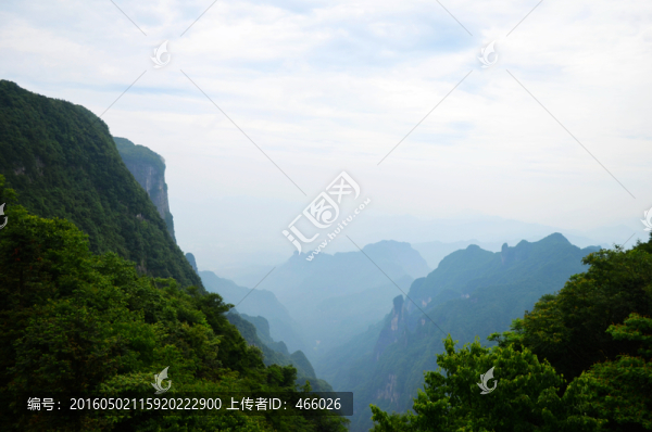 張家界天門山風景