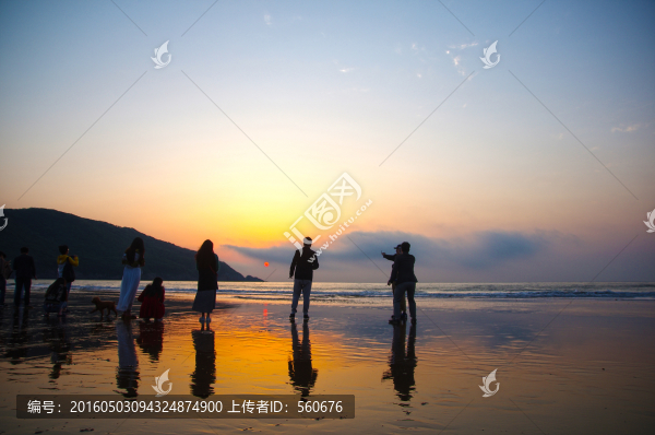 日出,朝霞