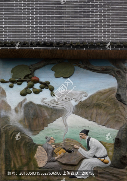 墻壁浮雕