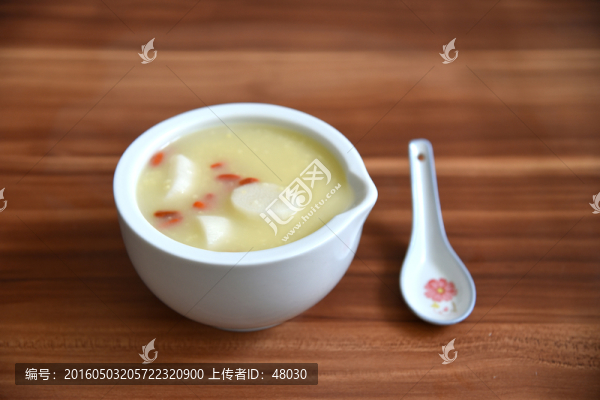 小米山藥枸杞粥