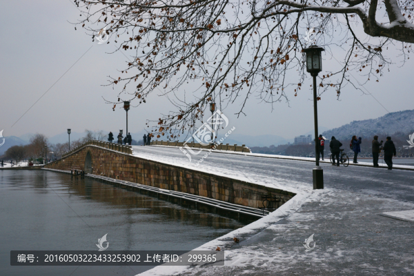 斷橋殘雪,西湖十景之六