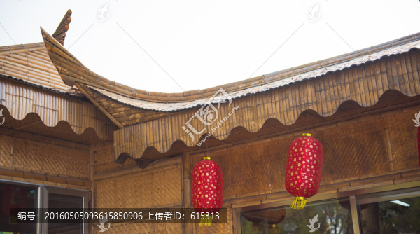 竹子屋檐