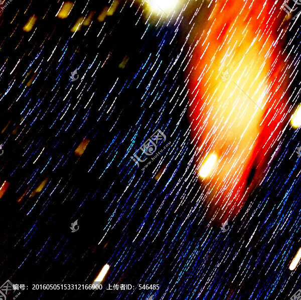 裝飾畫(huà),流星雨