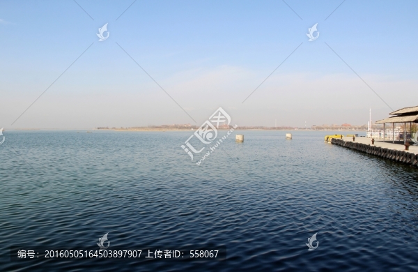 銀川沙湖風光