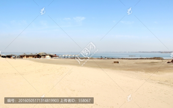 銀川沙湖風光