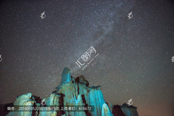 土林星空,銀河