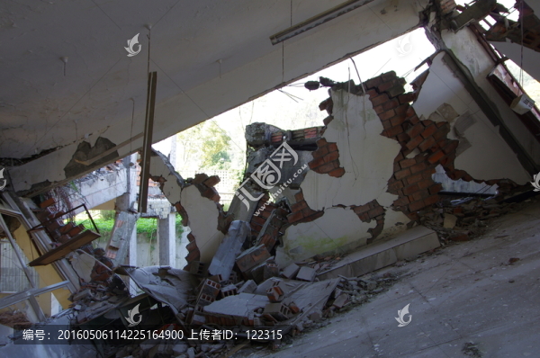 映秀漩口中學(xué)地震遺址