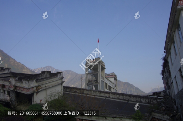 映秀漩口中學地震遺址