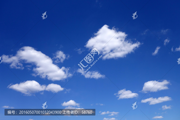 藍天白云