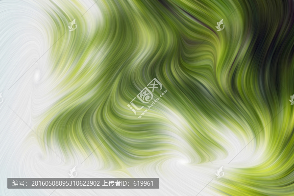 綠色線條,抽象線條,無(wú)分層