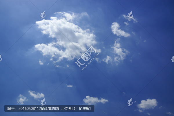 天空藍(lán)天白云