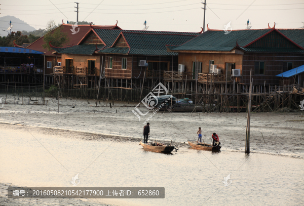 船,漁民,漁船,打漁,捕魚,撒