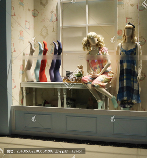 專賣店櫥窗,櫥窗,服裝店
