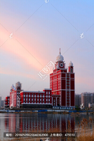大慶,磐石大教堂,湖泊,油田