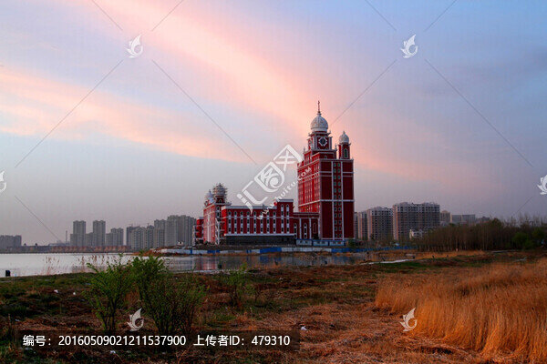 大慶,磐石大教堂,湖泊,油田