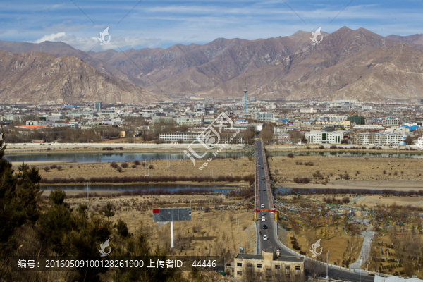 拉薩全景