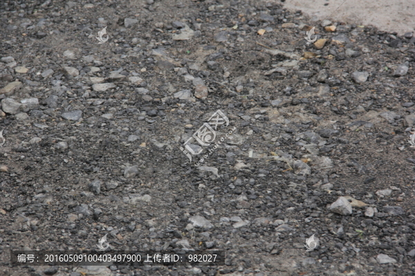 破損的柏油路