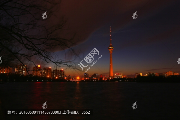 中央電視塔夜景