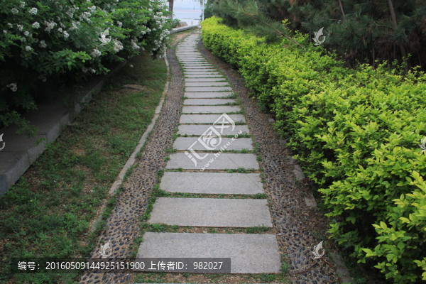 石板道