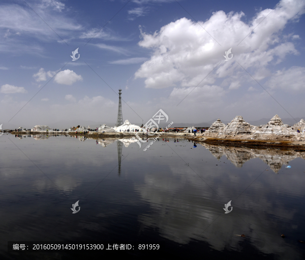 茶卡鹽湖