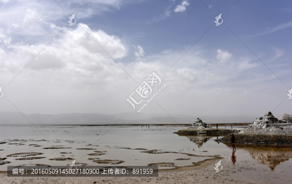 茶卡鹽湖
