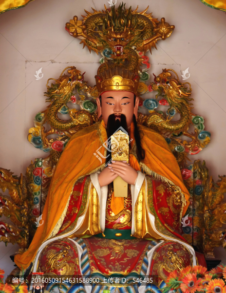 東岳大帝,像