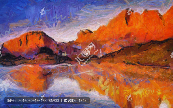 裝飾畫,油畫