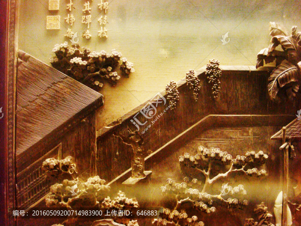 木雕,藝術品