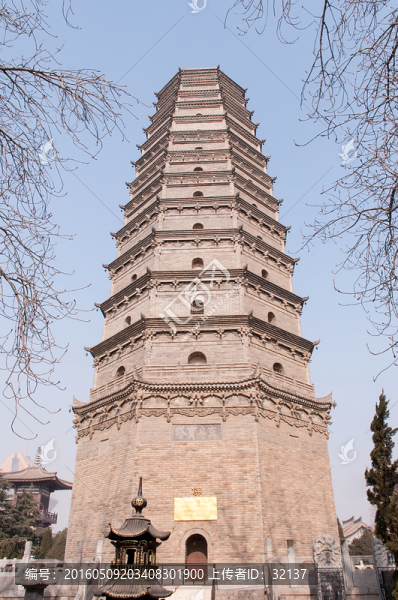 陜西法門寺舍利塔