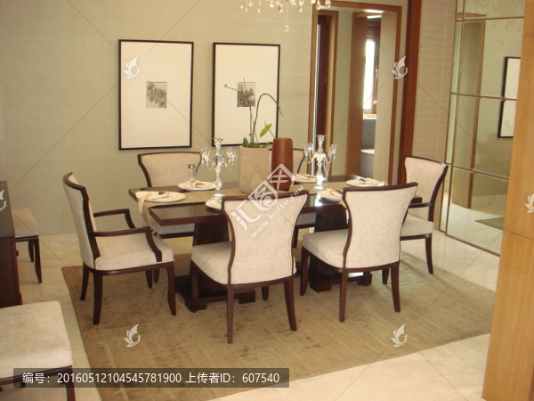 餐廳設(shè)計(jì)裝飾,廚房餐廳,餐桌