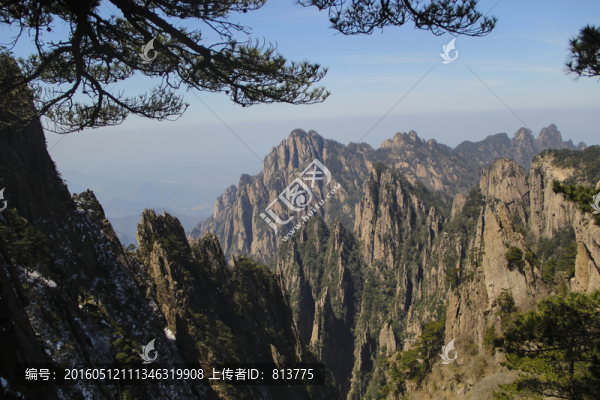 黃山云海山脈