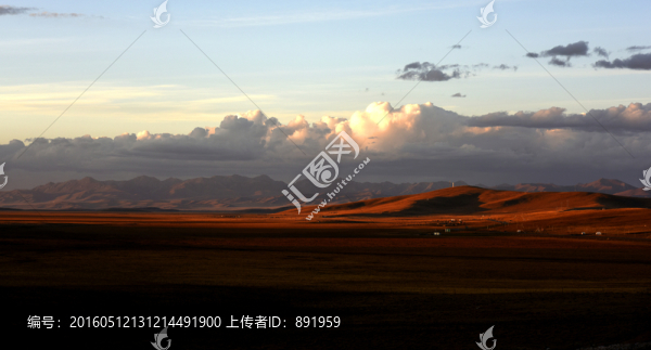 若爾蓋大草原及高原公路風(fēng)光