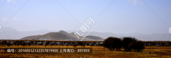 黃河第一灣,若爾蓋